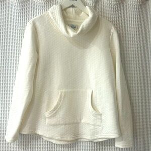 2/$15 EUC Croft & Barrow Cowl Neck Pullover - Medium